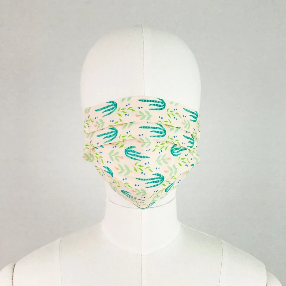 NEW 100% Cotton Printed Face Mask